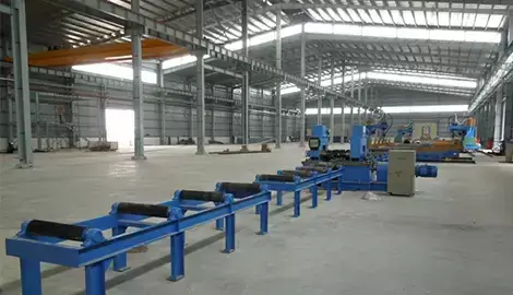 Máy nắn thẳng mặt bích dầm chữ H - Ảnh 3