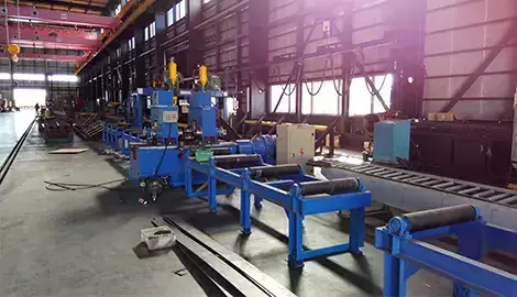 Máy nắn thẳng mặt bích dầm chữ H - Ảnh 4