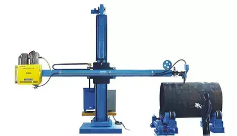 Máy hàn cột và cần trục