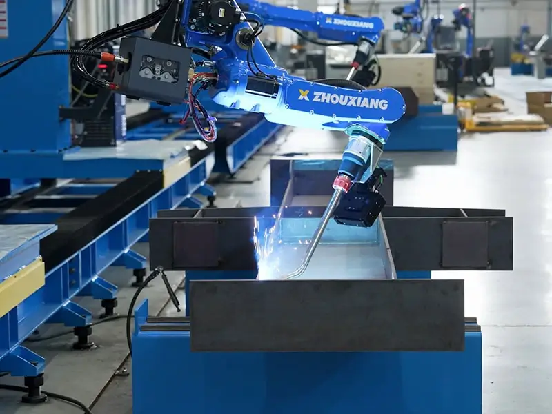 Alternative view of Robot hàn kiểu cần trục